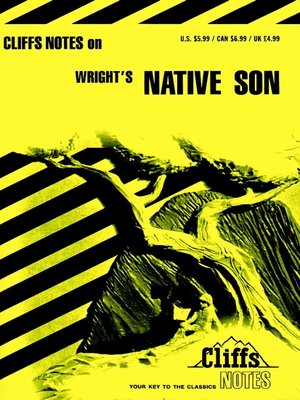 CliffsNotes on Wright's Native Son - ebook